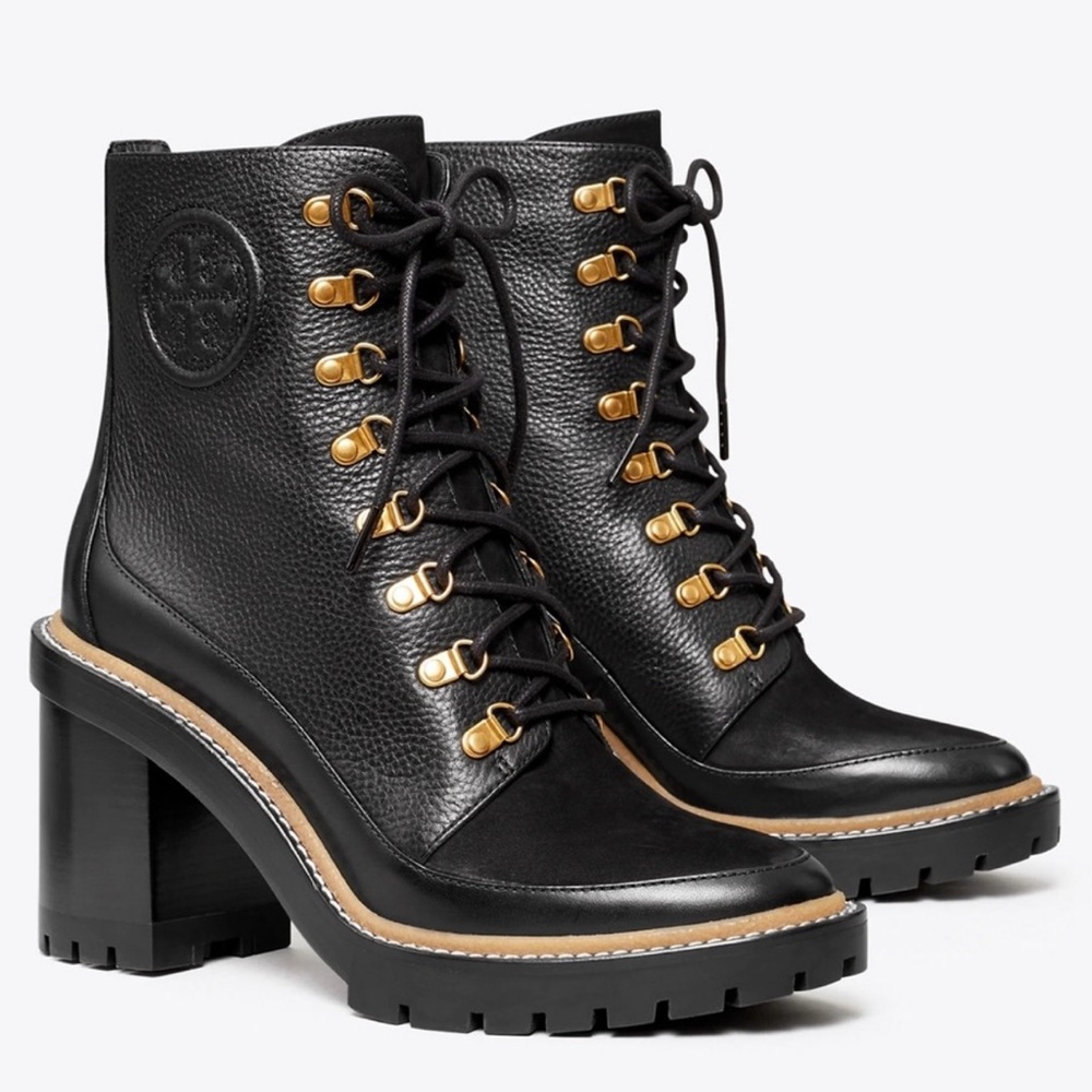 Tory Burch Miller Lug Sole Booties